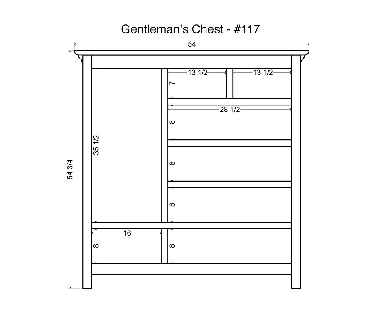 Hampton Gentleman's Chest
