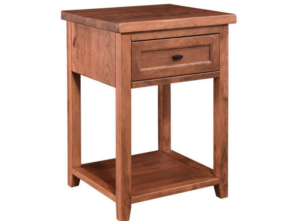 Farmhouse One Drawer Open Nightstand