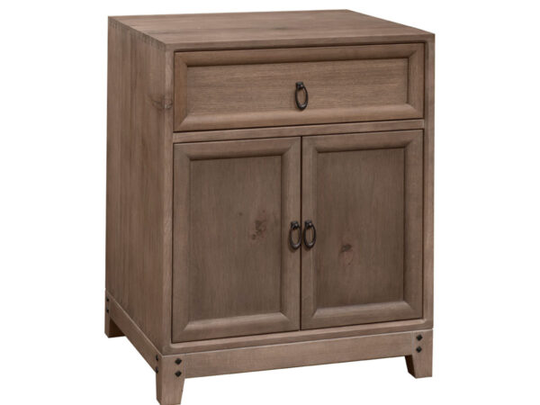Glendale 1 Drawer 2 Door Nightstand
