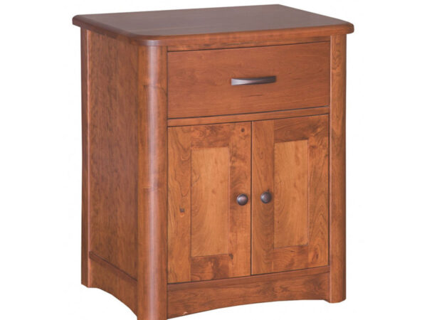 Meridian One Drawer Two Door Nightstand
