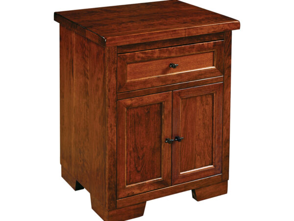 Farmhouse One Drawer Two Door Nightstand