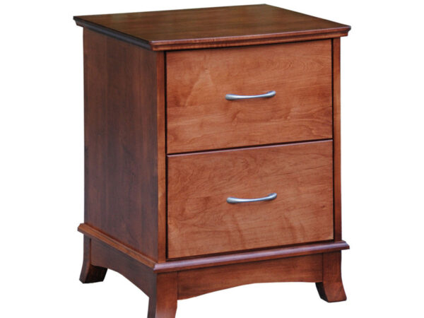 Crescent 2 Drawer Nightstand