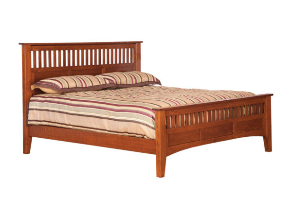 Empire Mission Antique Panel Bed