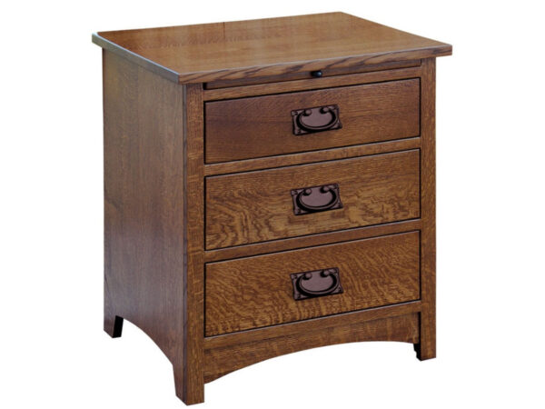 Empire Mission Three Drawer Nightstand