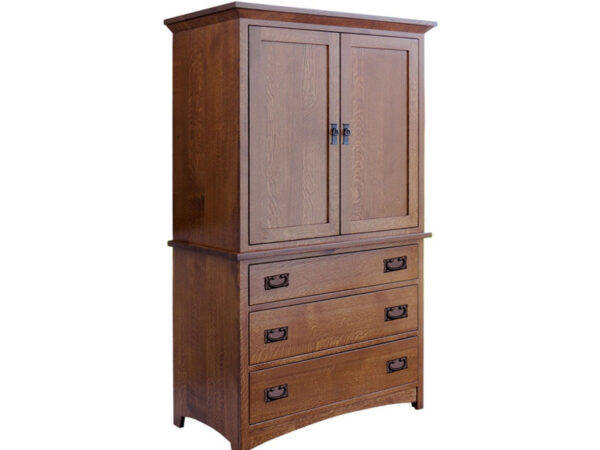 Empire Mission Two Piece Armoire