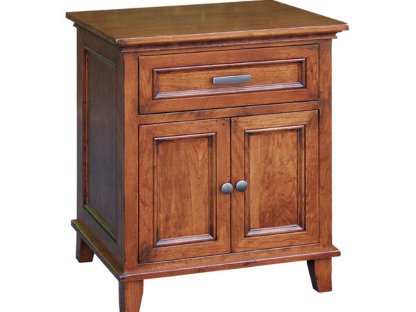 Brooklyn 1 Drawer 2 Door Nightstand