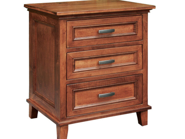 Brooklyn 3 Drawer Nightstand