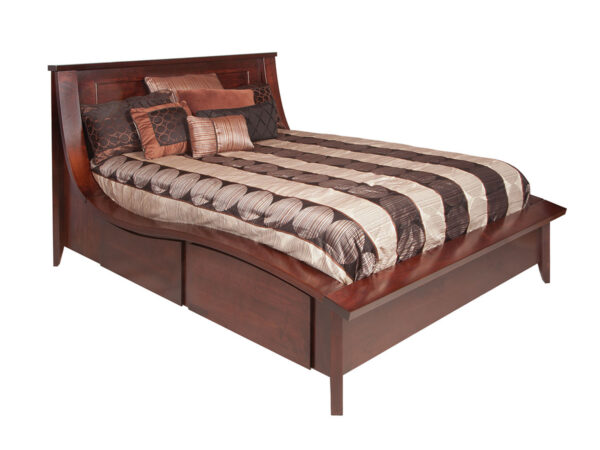 Kingston Wave Bed With Drawer Unit