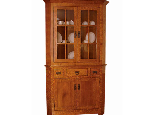 Grandwood Mission 32" Corner Hutch