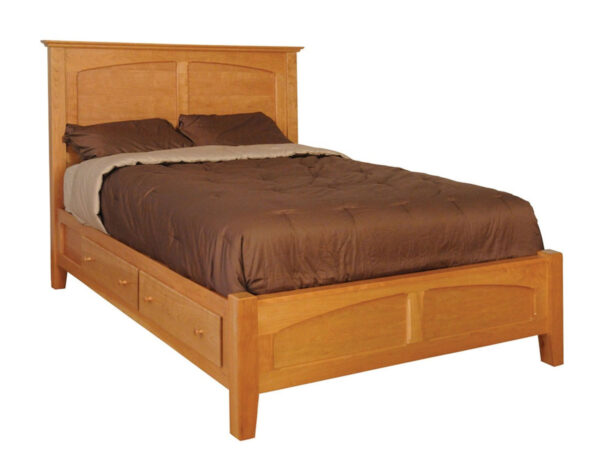 Shaker Panel Bed with Drawer Unit