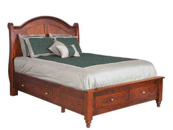 Duchess Sleigh Bed With Drawers