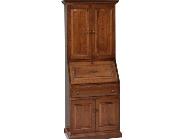 Deluxe Secretary Desk With Full Doors