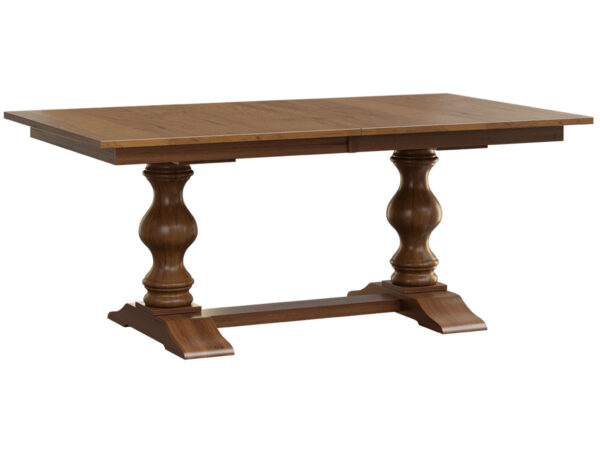 Stanwood Double Pedestal Table