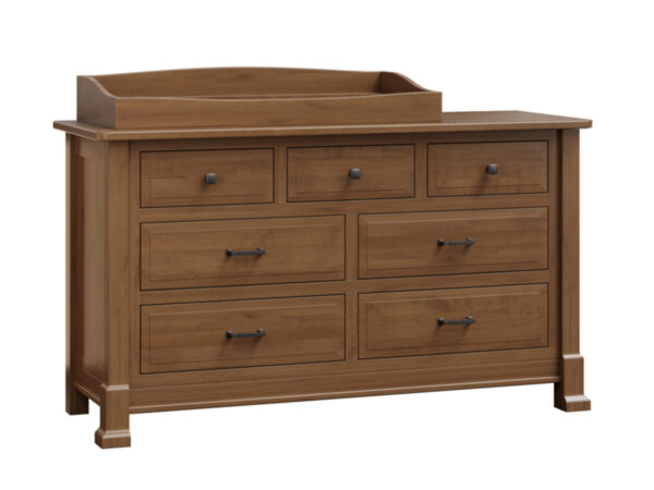 Mackenzie 7 Drawer Dresser With Changing Box Top Option
