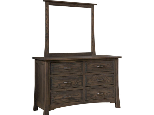 Addison 6 Drawer Dresser And Mirror