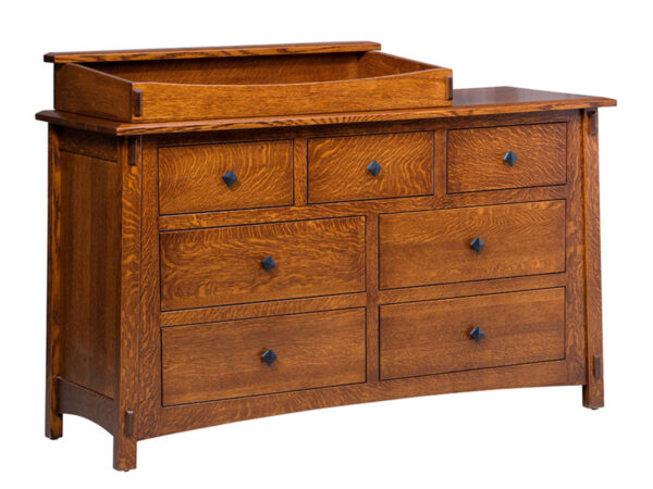 McCoy 7 Drawer Dresser With Changing Box Top Option