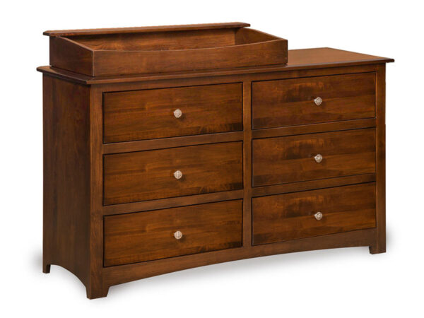 Monterey 6 Drawer Dresser With Changing Box Top Option