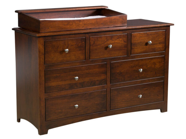 Monterey 7 Drawer Dresser With Changing Box Top Option