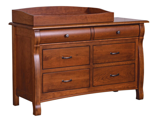 Castlebury 6 Drawer Dresser With Changing Box Top Option