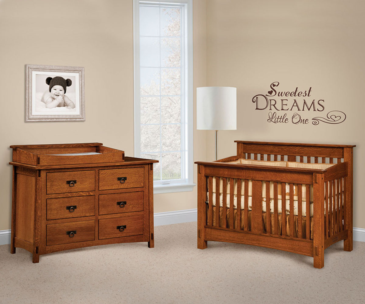 McCoy 4 Drawer Dresser With Changing Box Top Option - Image 3