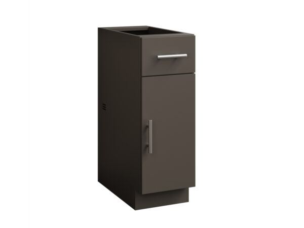 1 Drawer 1 Door Cabinet - 12"W