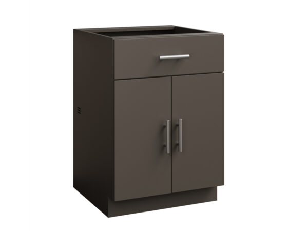 1 Drawer 2 Door Cabinet - 24"W