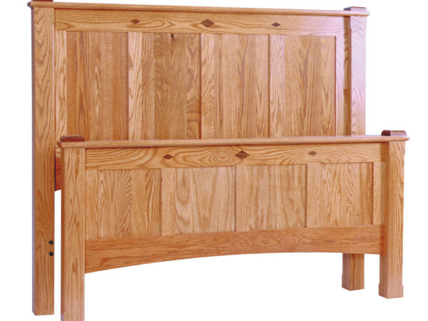 Century Mission Panel Bed