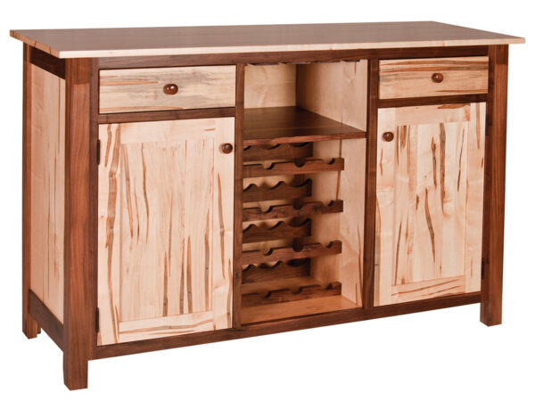Wine Cabinet - Straight Legs