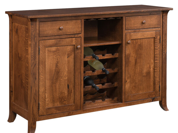 Wine Cabinet - Curved Legs