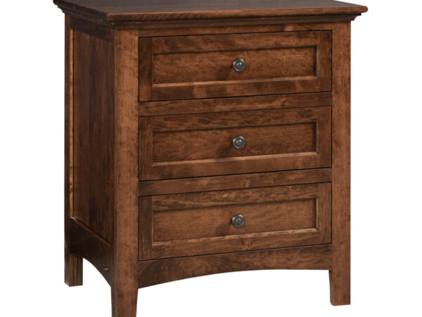 Albany 3 Drawer Nightstand