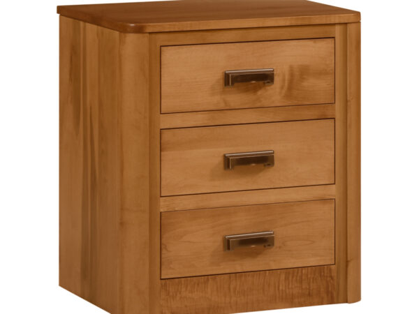 Galaxy Three Drawer Nightstand