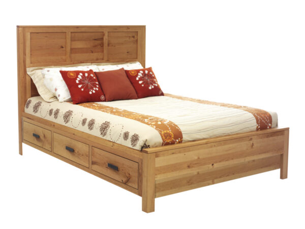 Lynnwood Platform Bed With Drawer Units Raised 6"