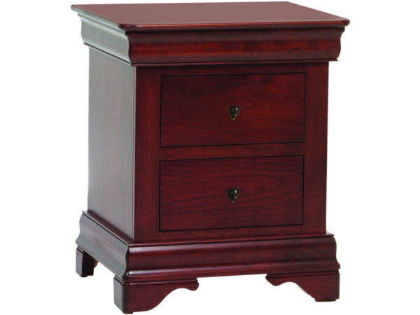 Louis Phillipe 2 Drawer Nightstand