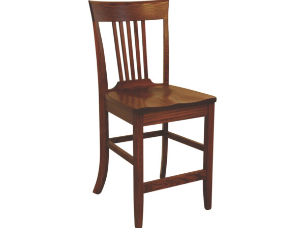 OW Shaker 5 Slat 24" Bar Chair