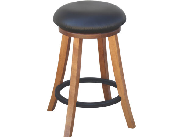 Turnstone 24" Swivel Bar Stool with Metal Ring
