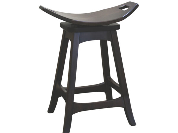 Weston Saddle 24" Swivel Bar Stool