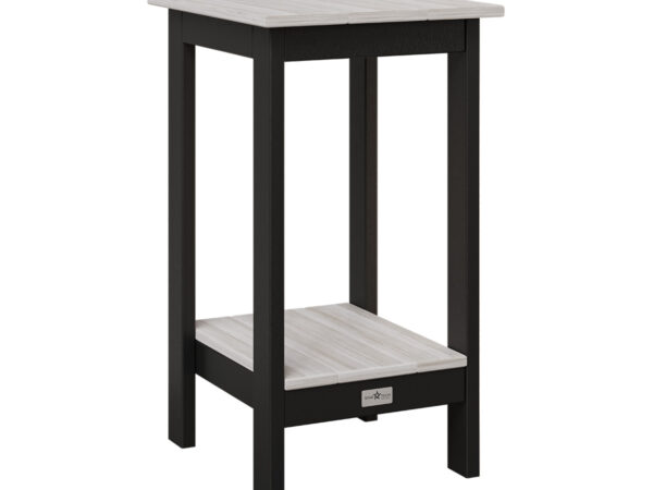 Classic Rectangle Counter Height End Table