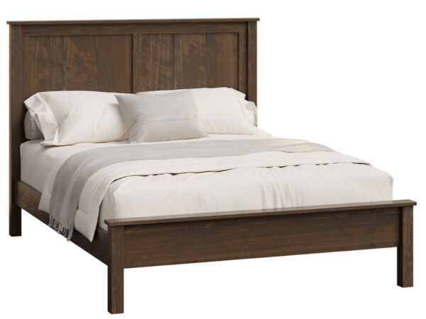 Barn Floor Bed with Low Footboard