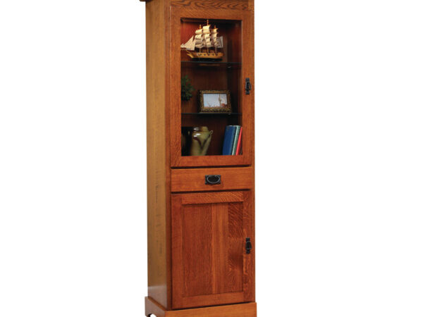 Old English Mission Bookcase