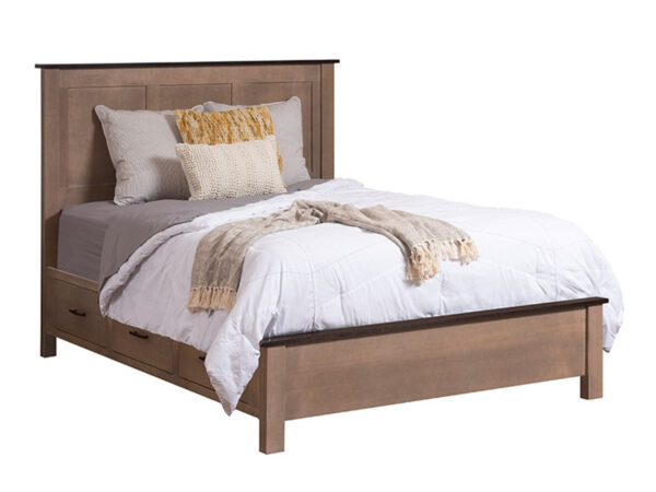 Williamsport Panel Bed With Drawer Units
