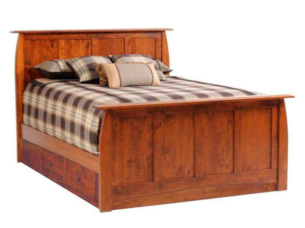 Bordeaux Panel Bed With Drawer Units