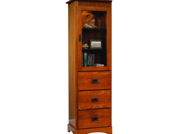 Old English Mission Bookcase