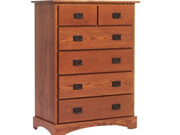 Old English Mission Chest of Drawers