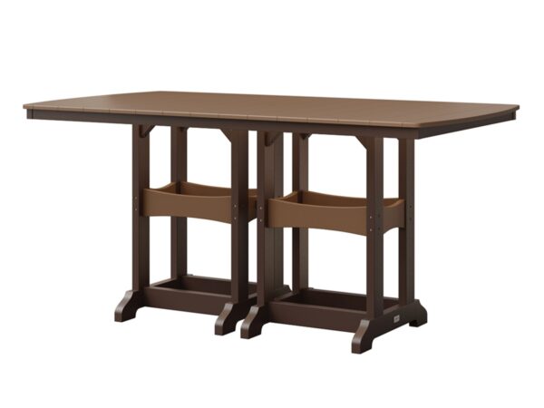 72'' Classic Rectangle Table - Bar Height