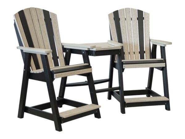 Adirondack Counter Settee