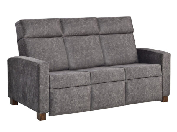 Modern Shaker Push Back Sofa Recliner