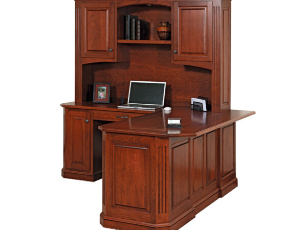 Buckingham Corner Desk and Hutch