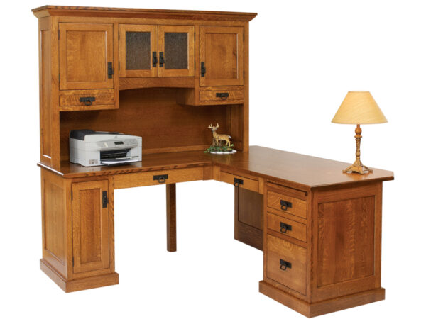 Homestead Corner Desk & Hutch