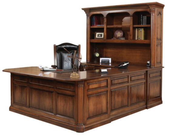 Jefferson U-Shape Desk & Hutch