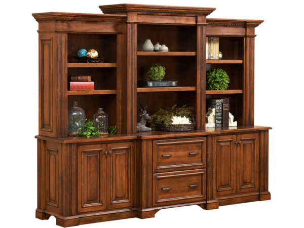 Lincoln 98" Base and Three Piece Hutch